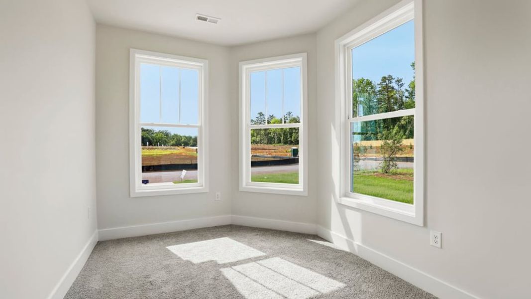 Spacious, unfurnished interior of a new home in Ken's Crossing, Moore (Image 20). Spacious, unfurnished interior of a new home in Ken's Crossing, Moore (Image 20).