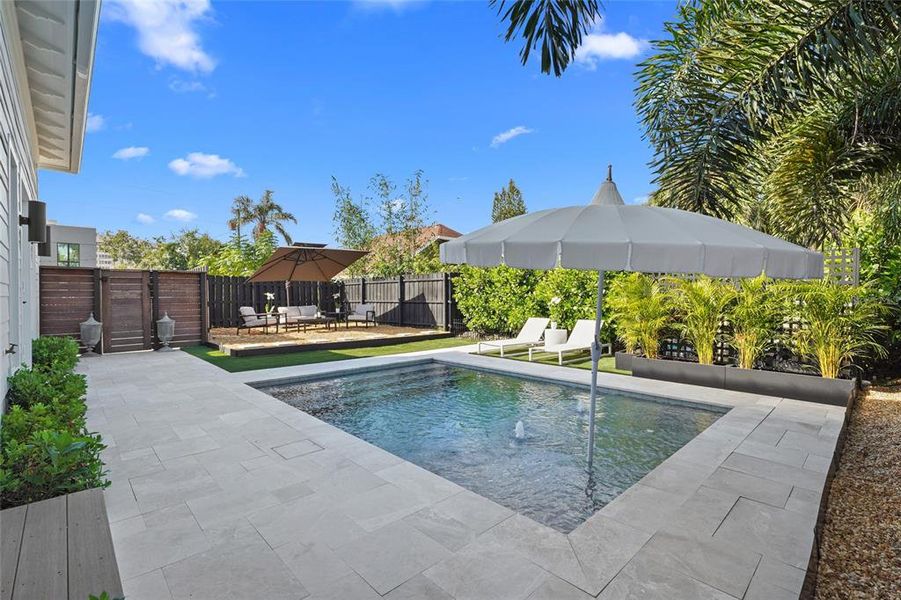 Exterior details and patio area of a home in , Sarasota (Image 25). Exterior details and patio area of a home in , Sarasota (Image 25).