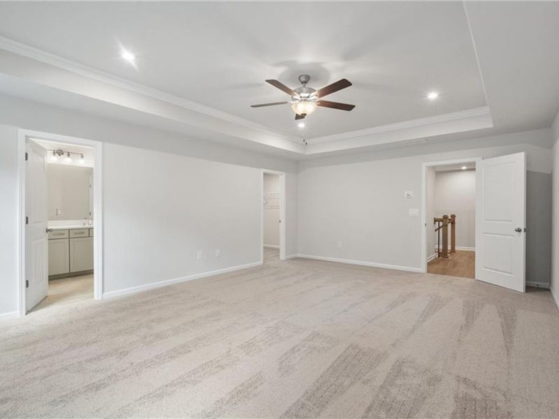 Spacious, unfurnished interior of a new home in The Village at Shallowford, Kennesaw (Image 31). Spacious, unfurnished interior of a new home in The Village at Shallowford, Kennesaw (Image 31).