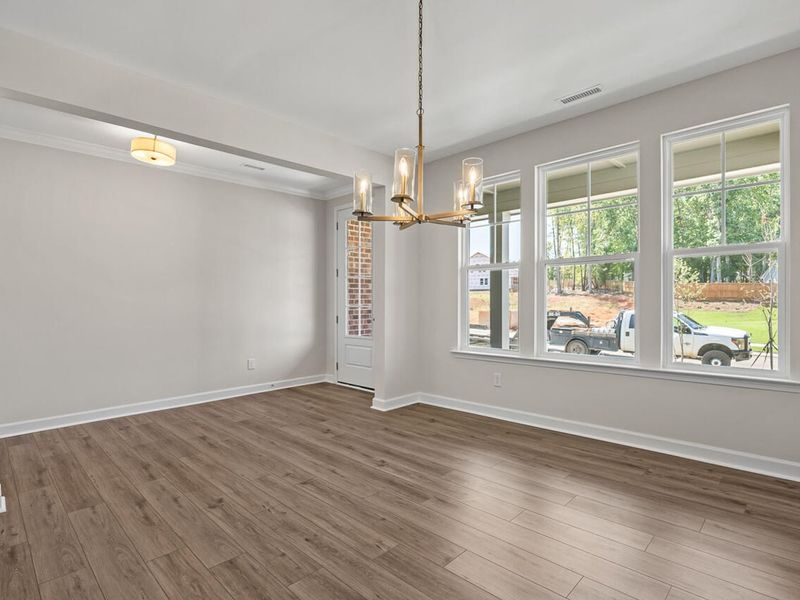 Spacious, unfurnished interior of a new home in Sage on North Main, Wake Forest (Image 13).
