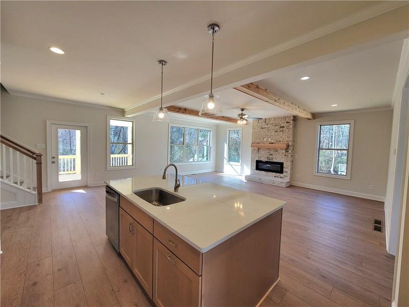 Furnished interior view inside a new home in , Jefferson (Image 11).