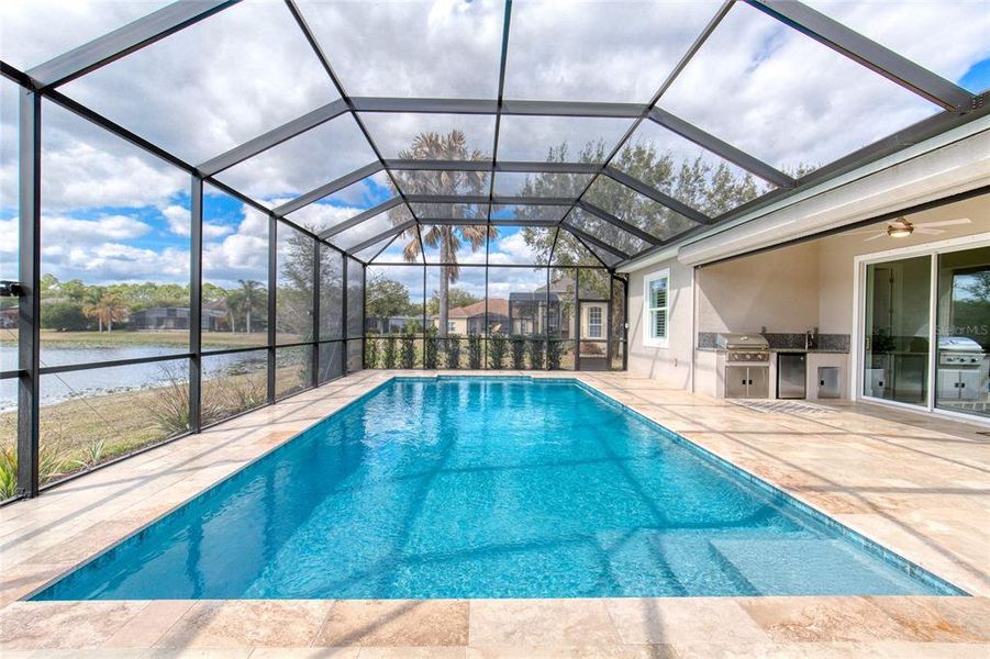 Exterior details and patio area of a home in , Ormond Beach (Image 33).