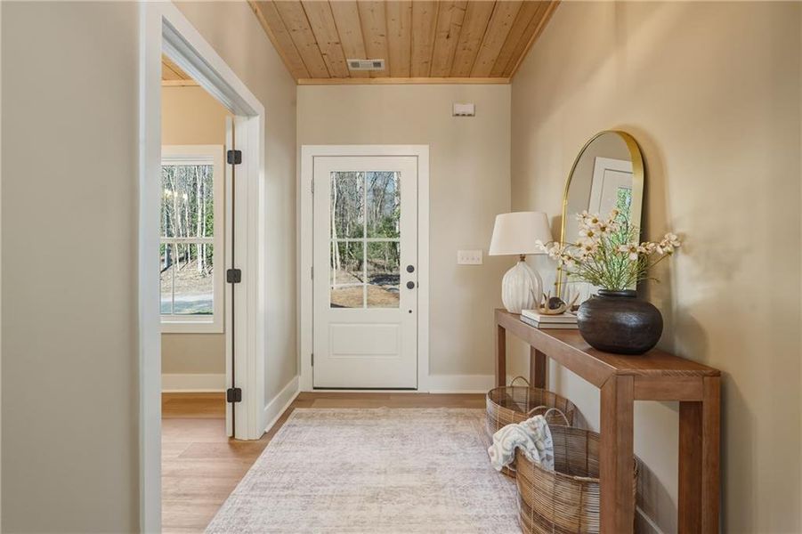 Furnished interior view inside a new home in , Ellijay (Image 4).