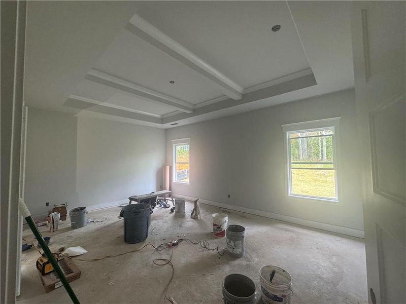 In-progress construction of a new home in Rosewood Lake Preserve, Hoschton, GA (Image 8).