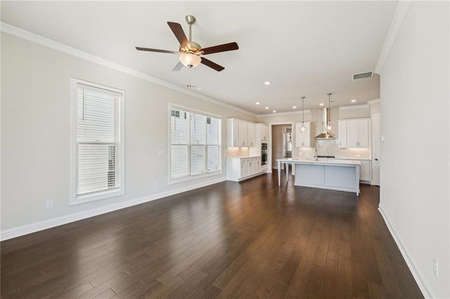 Spacious, unfurnished interior of a new home in Palisades Single Family, Cumming (Image 38).