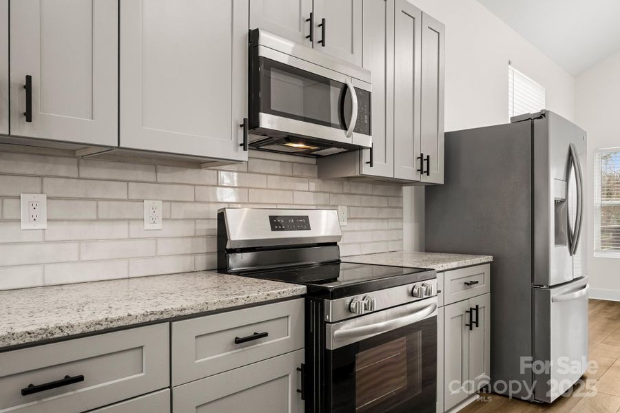 Furnished interior view inside a new home in , Charlotte (Image 8).