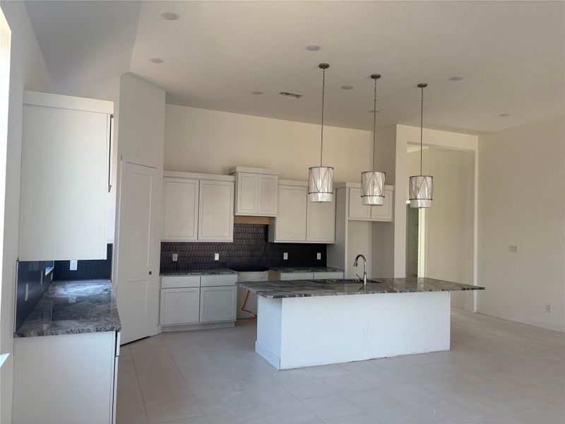 Furnished interior view inside a new home in The Trails, New Caney (Image 16).