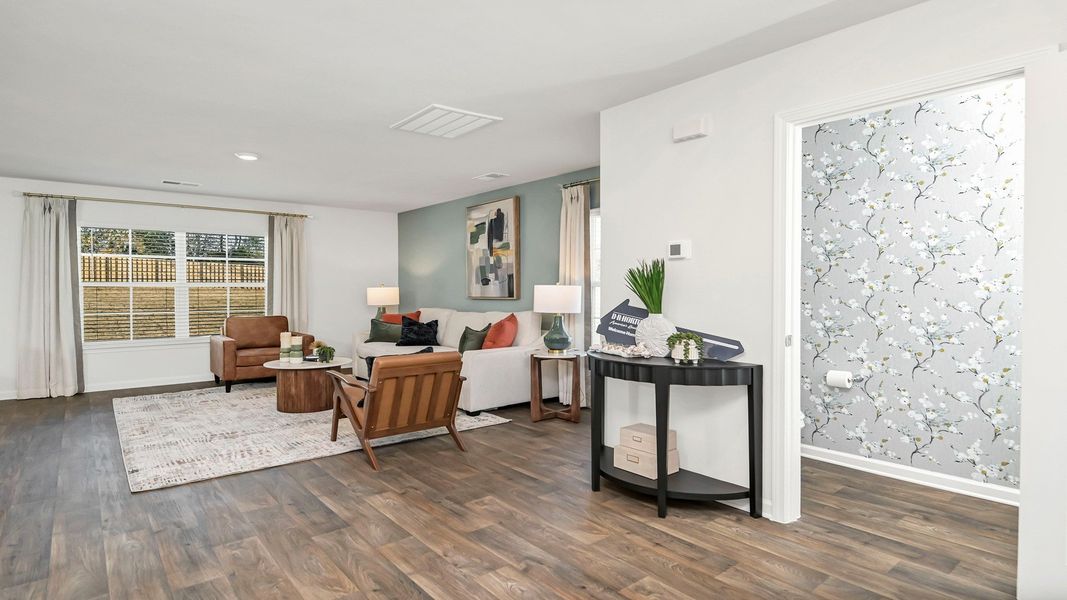 Furnished interior view inside a new home in Grand Oaks, Columbia (Image 18).