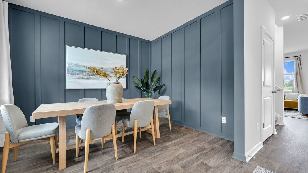 Representative furnished interior of a home built from the BELHAVEN by D.R. Horton in The Ranch, Holly Hill (Image 16). Representative furnished interior of a home built from the BELHAVEN by D.R. Horton in The Ranch, Holly Hill (Image 16).
