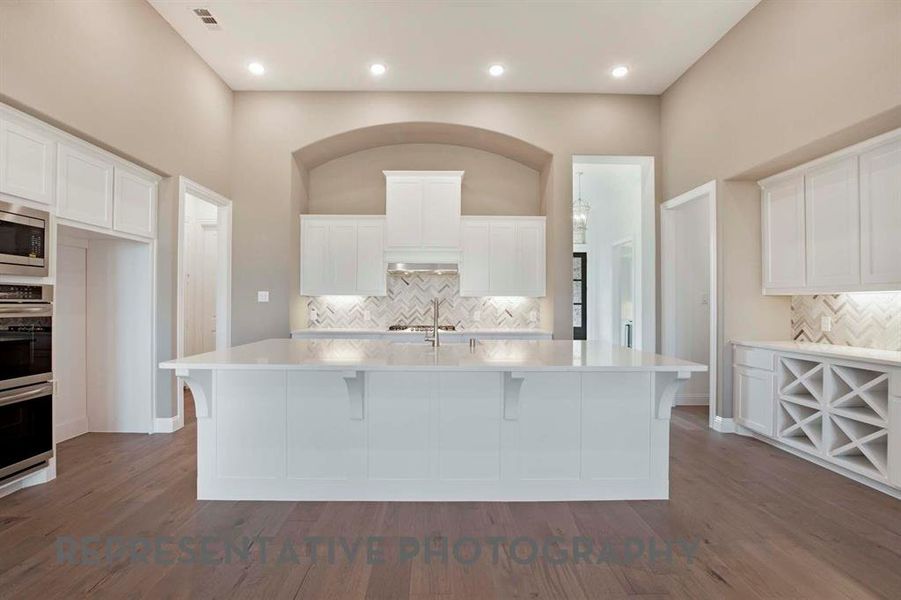Furnished interior view inside a new home in Mustang Lakes, Celina (Image 4).
