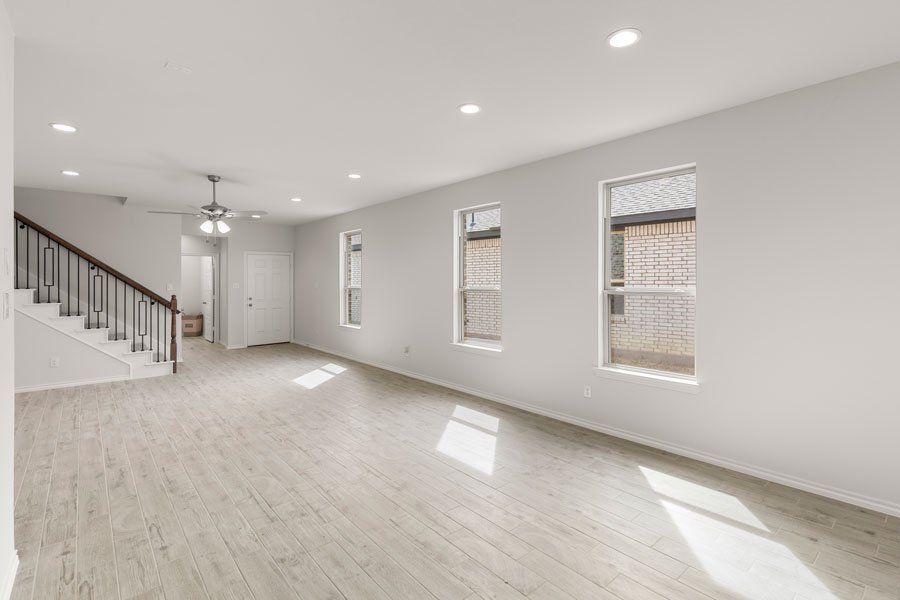 Representative exterior photo of a completed home built from the Willow by Impression Homes in Bryant Farms, Melissa, TX (Image 9). Representative exterior photo of a completed home built from the Willow by Impression Homes in Bryant Farms, Melissa, TX (Image 9).