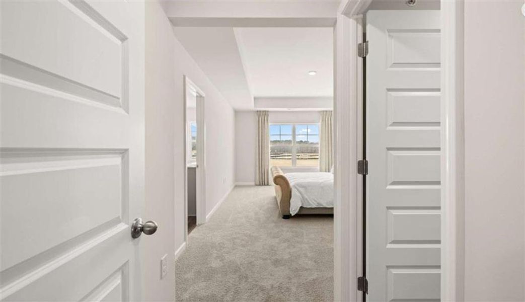 Furnished interior view inside a new home in Echo Glen, Stockbridge (Image 25). Furnished interior view inside a new home in Echo Glen, Stockbridge (Image 25).