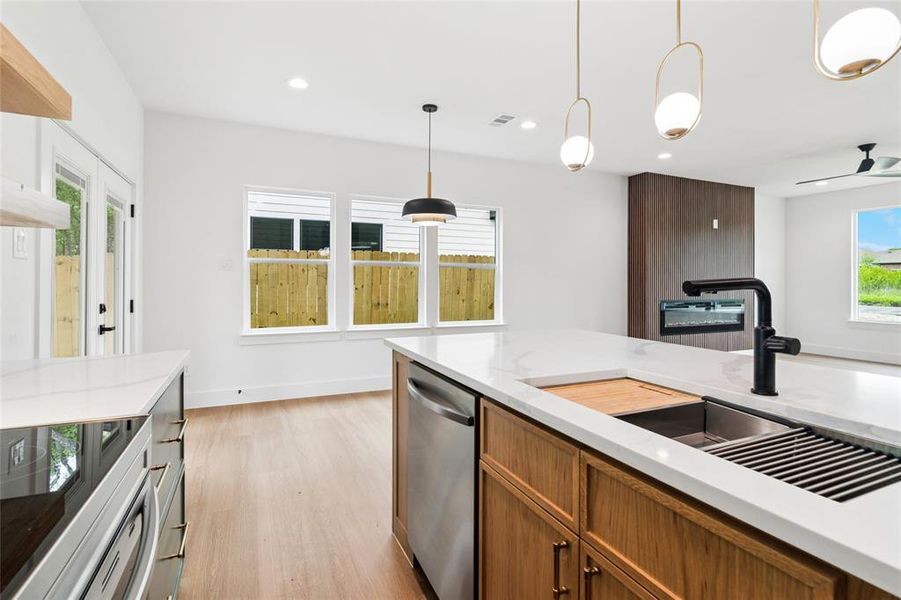 Furnished interior view inside a new home in , Glenn Heights (Image 8).