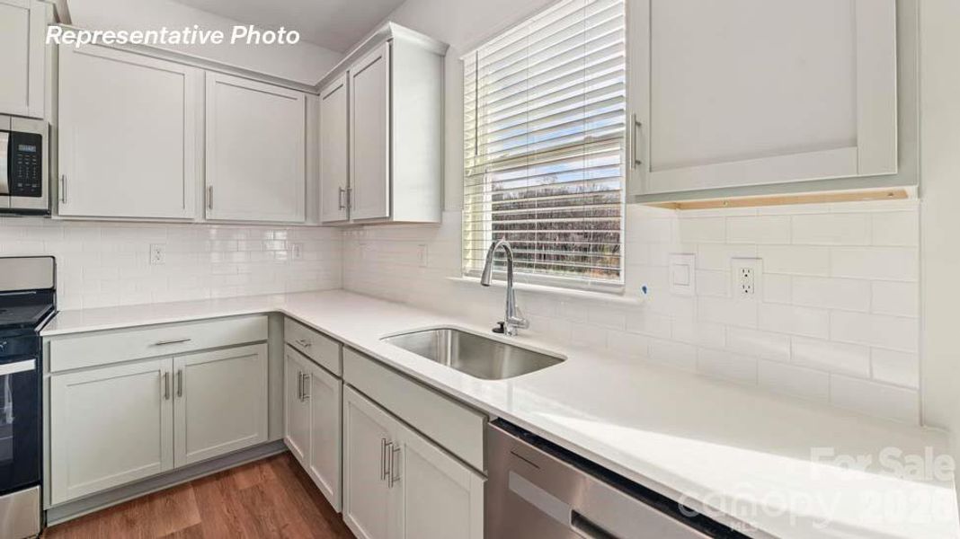 Furnished interior view inside a new home in Cardinal Creek, Charlotte (Image 7).