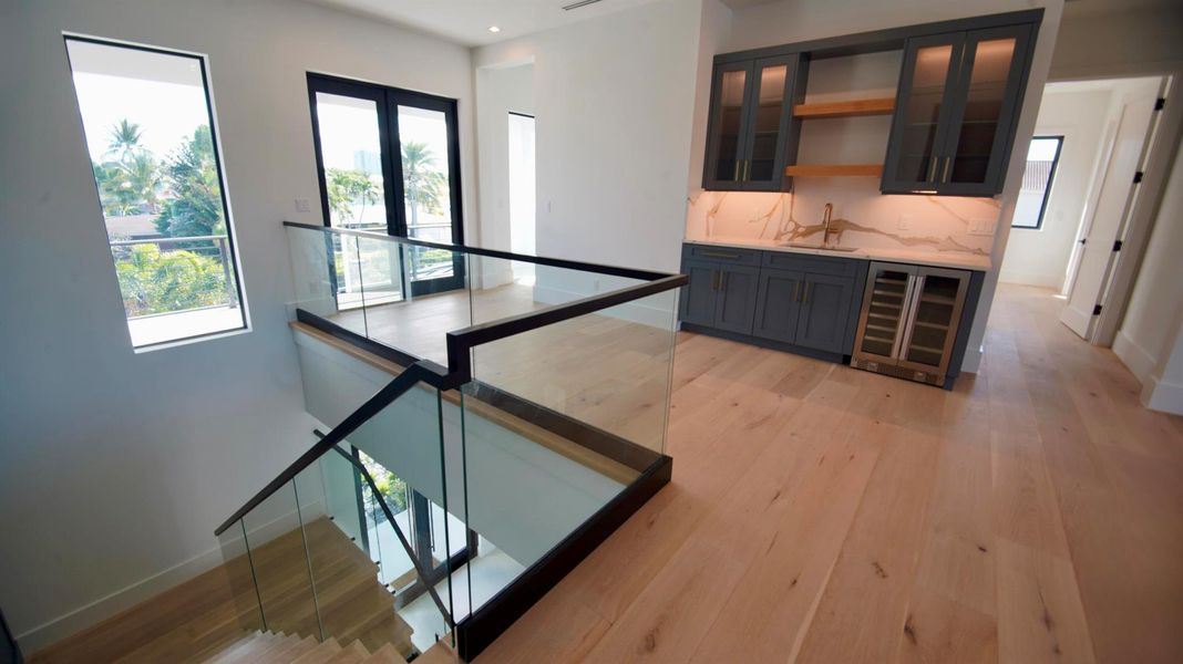 Furnished interior view inside a new home in , Palm Beach Gardens (Image 45).