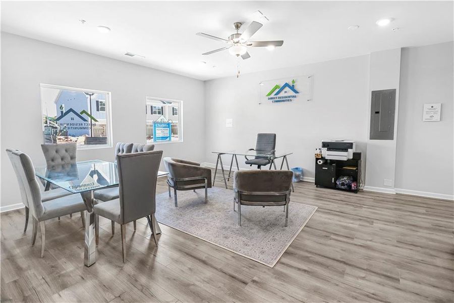 Furnished interior view inside a new home in , Fairburn (Image 4).