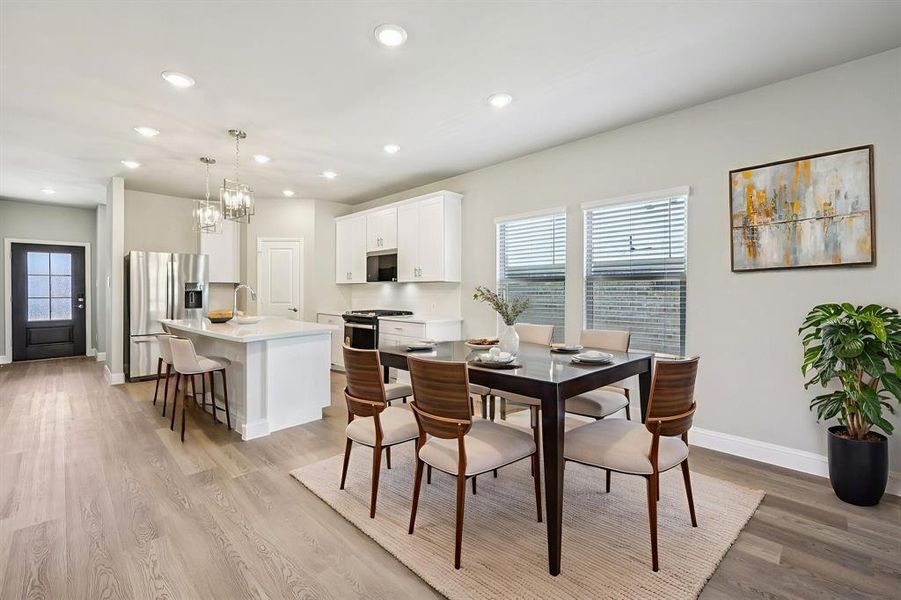 Photo is not of the actual home, but is an inspirational photo of builder’s model home and may depict options, furnishings, and/or decorator features that are not included.