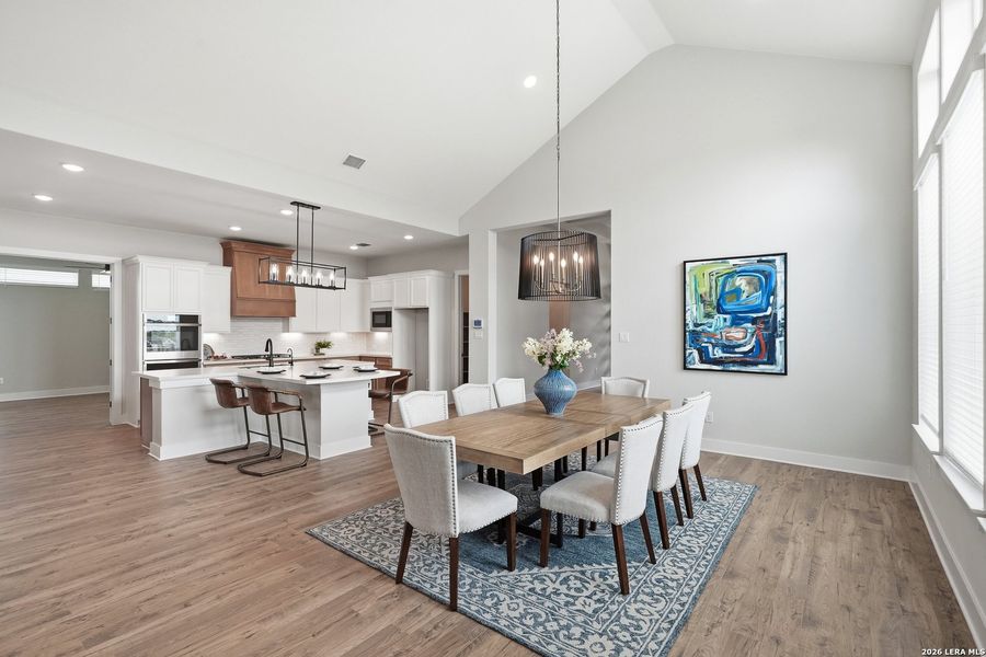 Furnished interior view inside a new home in Potranco Oaks, Castroville (Image 39).