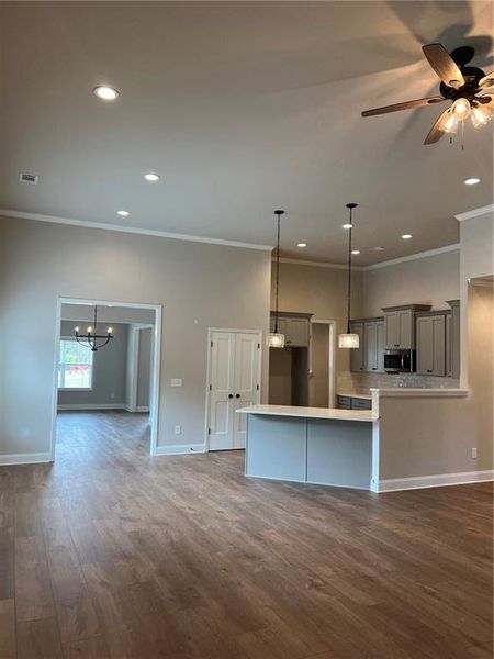Spacious, unfurnished interior of a new home in , Loganville (Image 15). Spacious, unfurnished interior of a new home in , Loganville (Image 15).