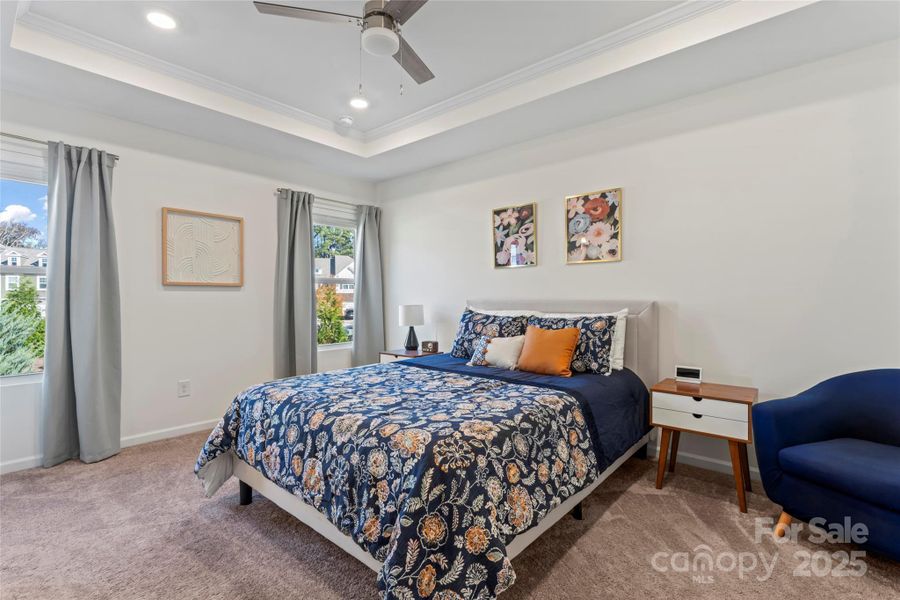 Furnished interior view inside a new home in Harper's Run, Matthews (Image 38).