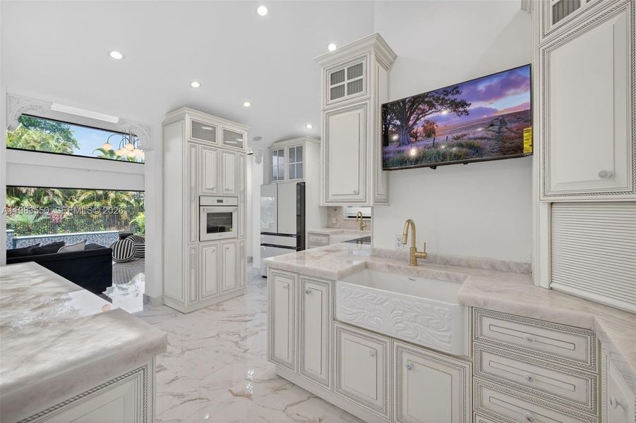 Furnished interior view inside a new home in , Biscayne Park (Image 67).