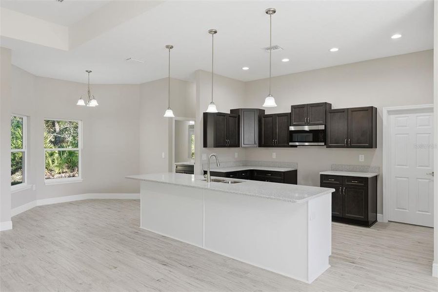 Furnished interior view inside a new home in , Citrus Springs (Image 8).
