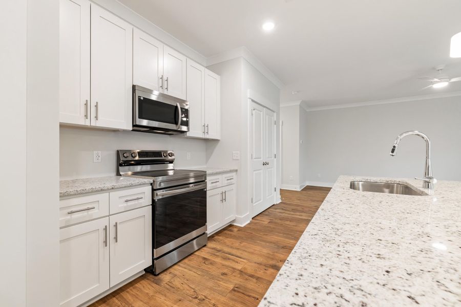 Furnished interior view inside a new home in , Charleston (Image 13). Furnished interior view inside a new home in , Charleston (Image 13).