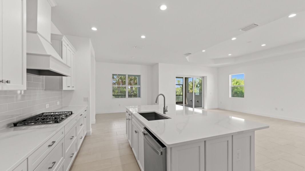 Furnished interior view inside a new home in Verandah, Fort Myers (Image 6).