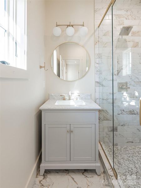 Full Bathroom on upper level.