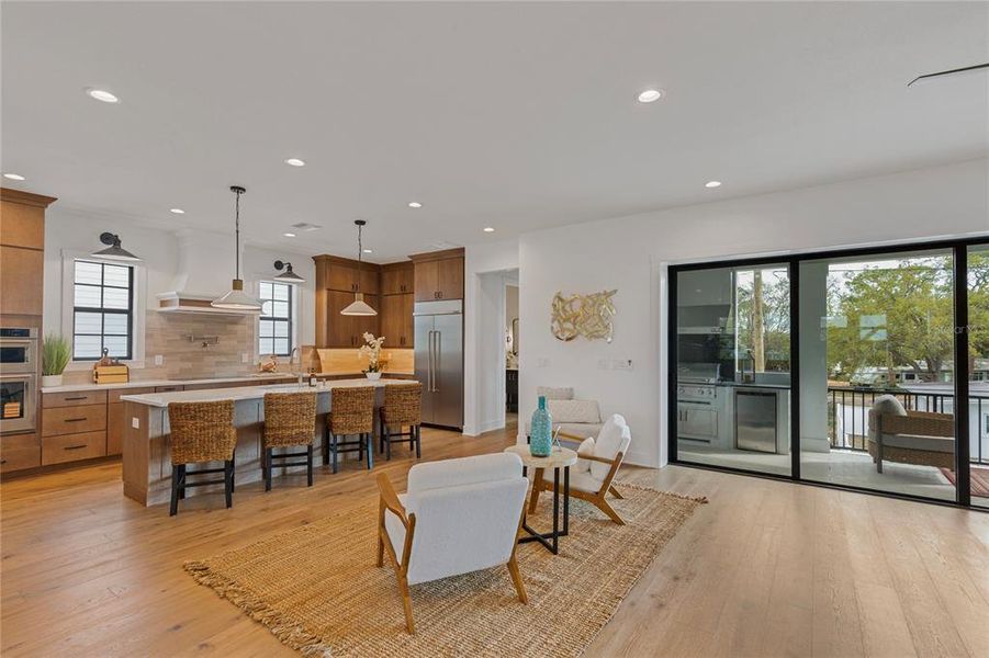 Furnished interior view inside a new home in , St. Petersburg (Image 30).