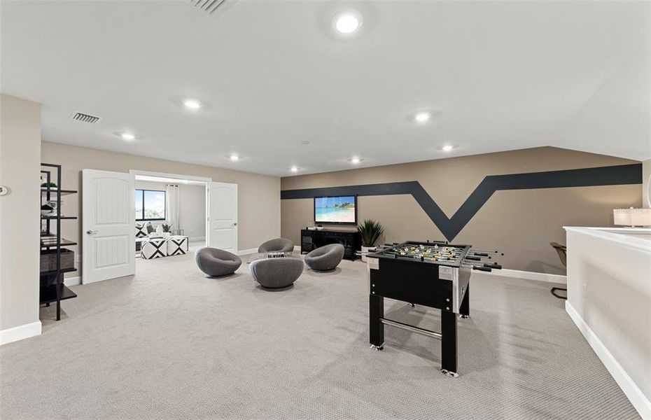 Furnished interior view inside a new home in Sapphire Point at Lakewood Ranch, Lakewood Ranch (Image 17).