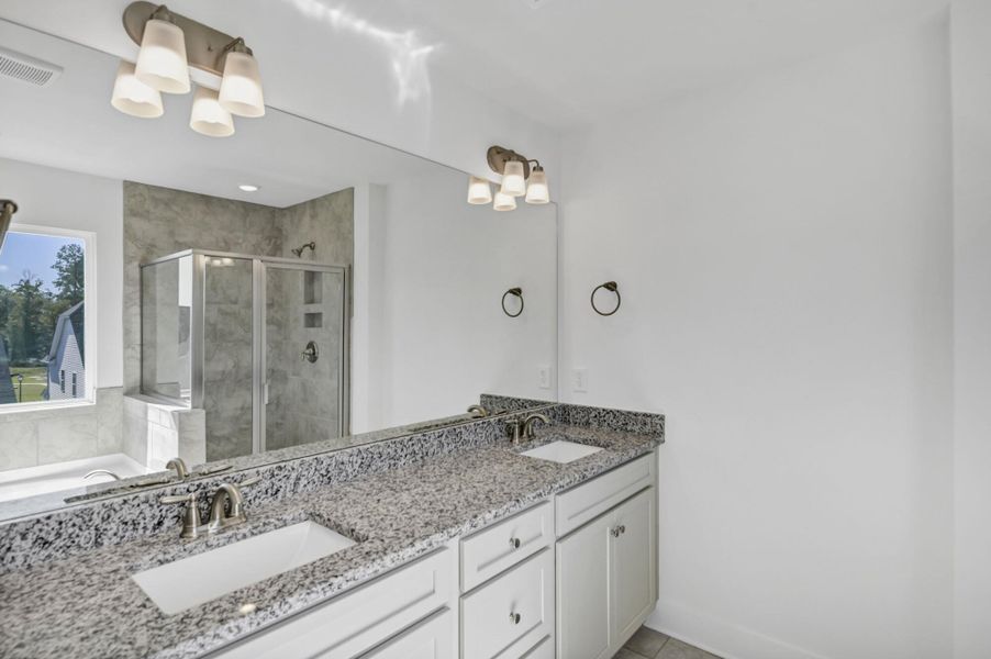 Furnished interior view inside a new home in Ashton Lakes, Lexington (Image 13).