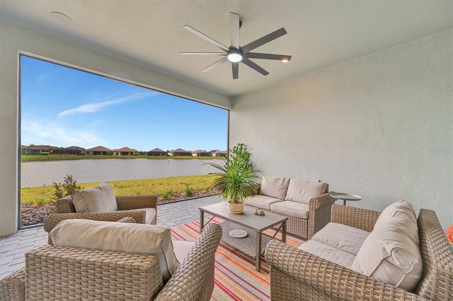 Exterior details and patio area of a home in , Palmetto (Image 26).