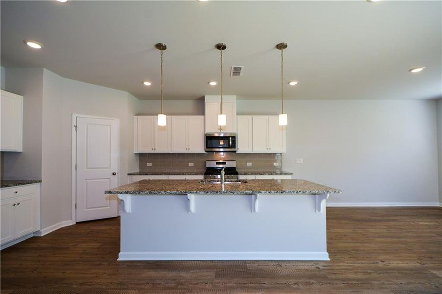 Furnished interior view inside a new home in Graystone Village, Grayson (Image 19).