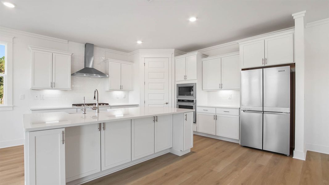 Representative furnished interior of a home built from the Trenton by D.R. Horton in Parkside, Santa Rosa Beach (Image 7).