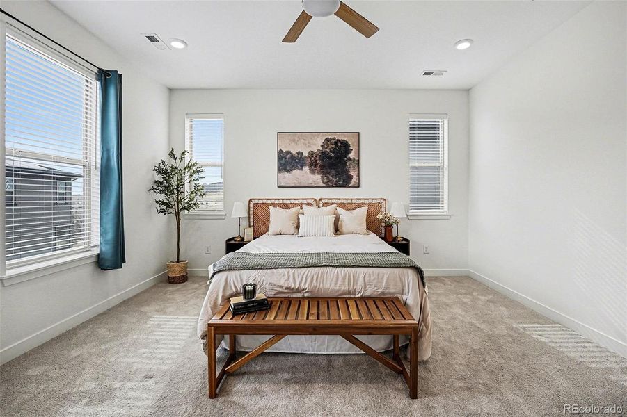 Furnished interior view inside a new home in Red Rocks Ranch, Morrison (Image 12).