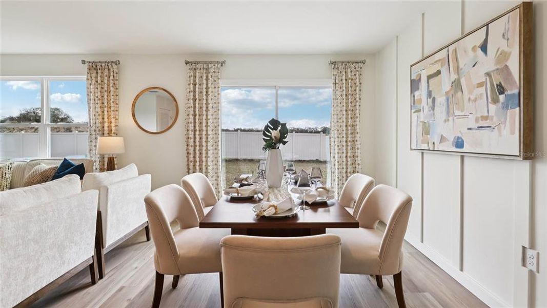 Furnished interior view inside a new home in Fletcher Trace, Alachua (Image 11). Furnished interior view inside a new home in Fletcher Trace, Alachua (Image 11).