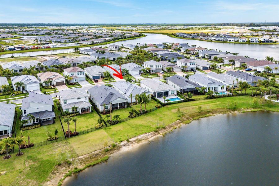 Furnished interior view inside a new home in Avondale at Avenir, Palm Beach Gardens (Image 29).