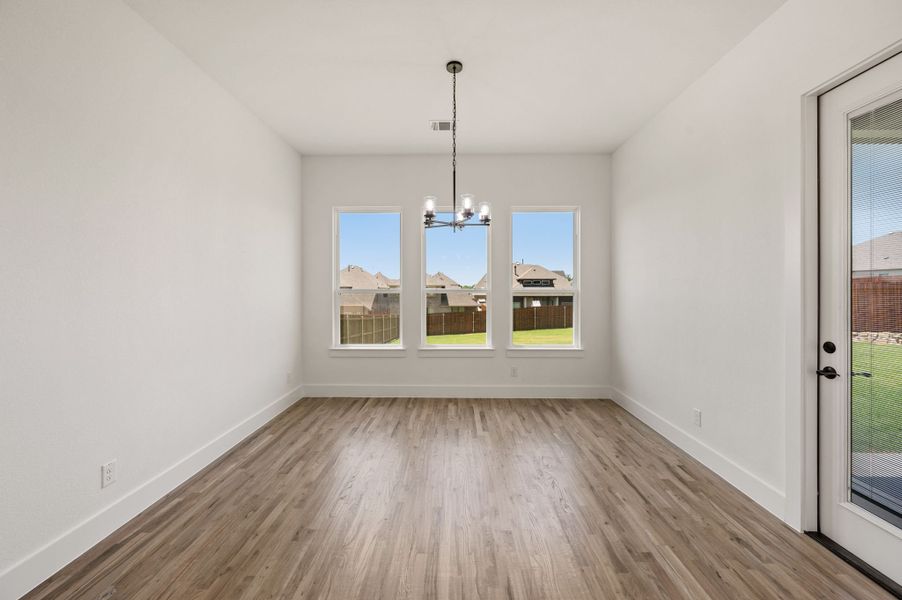 Spacious, unfurnished interior of a new home in Parks of Aledo, Aledo (Image 32).