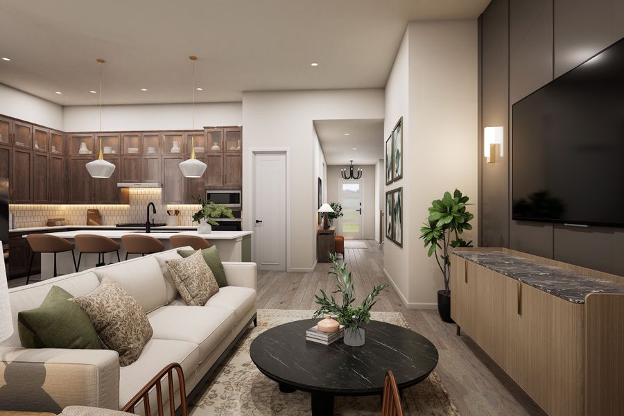 The Aster - Family Room
