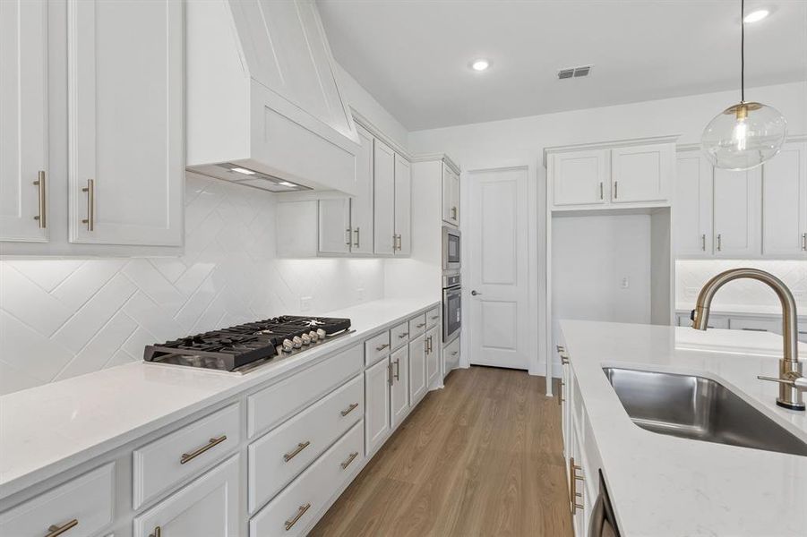 Furnished interior view inside a new home in , McKinney (Image 8).