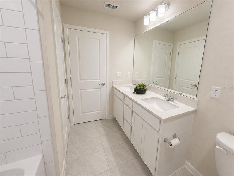 Furnished interior view inside a new home in Winding Meadows, Apopka (Image 37).