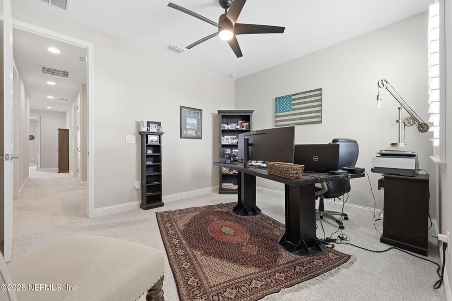 Furnished interior view inside a new home in , St. Johns (Image 10).