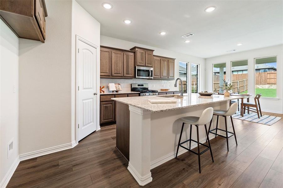 Furnished interior view inside a new home in Liberty Pointe, Gainesville (Image 9). Furnished interior view inside a new home in Liberty Pointe, Gainesville (Image 9).