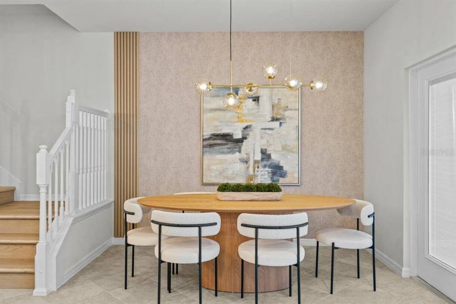 Furnished interior view inside a new home in , Clermont (Image 4).