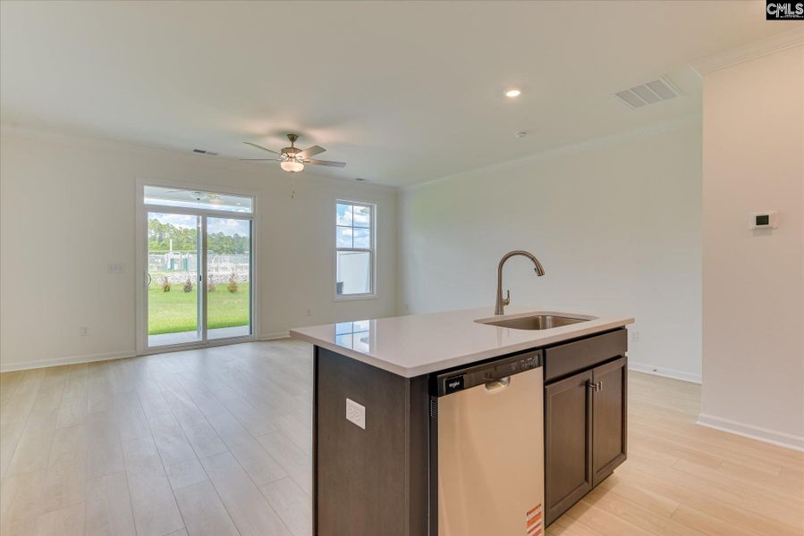 Furnished interior view inside a new home in Walker’s Trail, Lexington (Image 7).