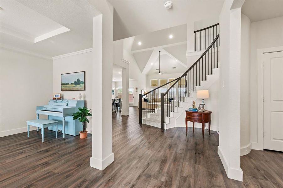 Furnished interior view inside a new home in , Haslet (Image 9).