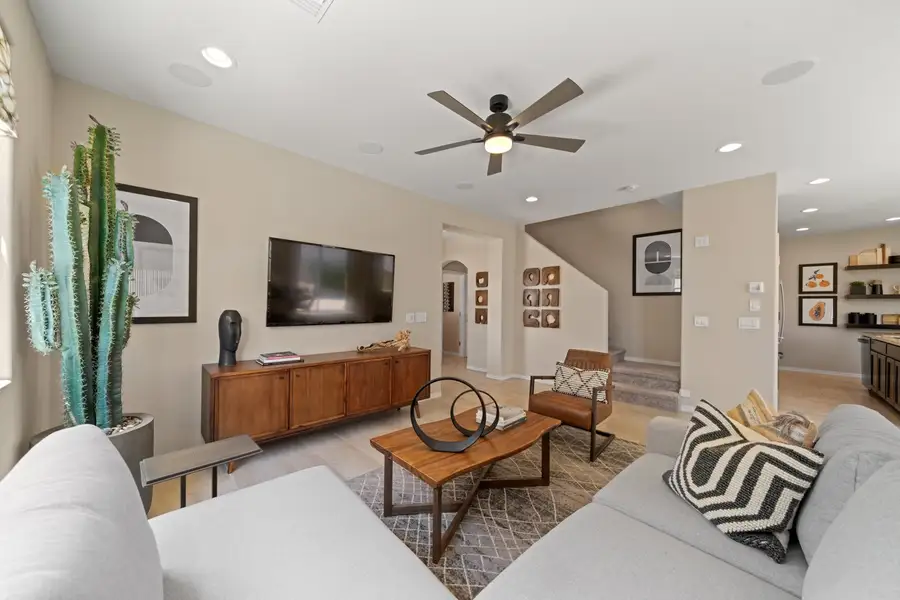 Furnished interior view inside a new home in Rancho Mercado, Surprise (Image 4).