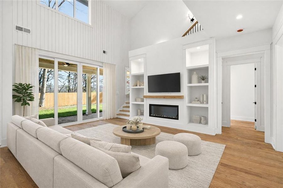 Furnished interior view inside a new home in , Clarkston (Image 19).