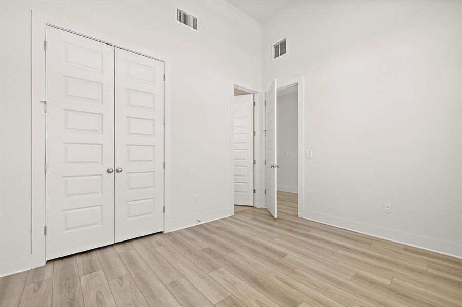 Second downstairs bedroom - with an attached bathroom!